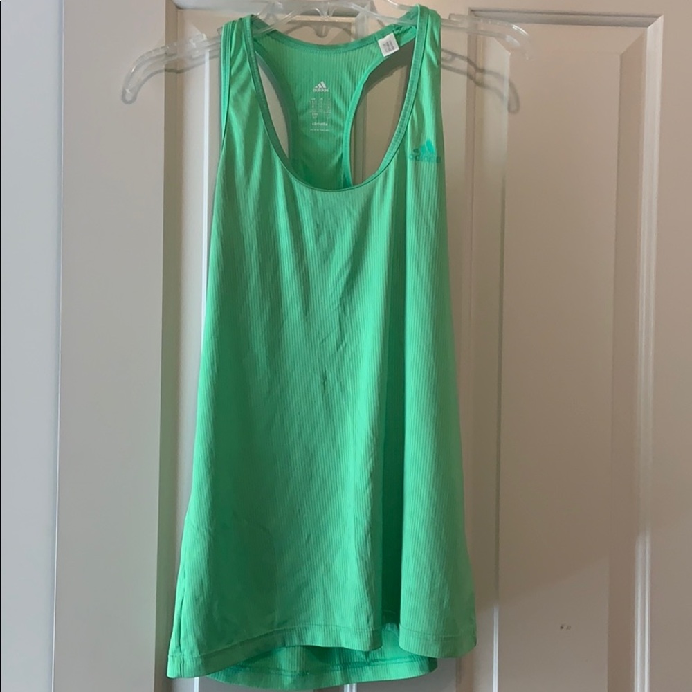 Adidas Women’s Ribbed Fitted Tank